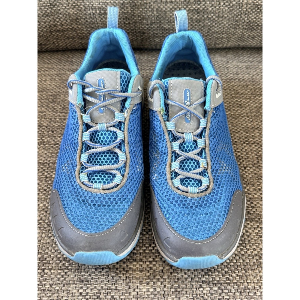 Eddie Bauer Midlite Women's Size 10 Blue & Gray Lace Up Hiking Shoes